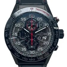 Tag Heuer — TAG Heuer Carrera Calibre Heuer 01 Chronograph CAR2A1H.FT6101 Black #OK1251 — Watch — resale
