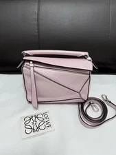 Loewe — Loewe Puzzle Mini Ice Cowhide Crossbody Duty Paid — Handbag — resale