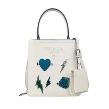 Prada — Prada Double Paniere Charm Bucket Crossbody 154327982 — Handbag — resale