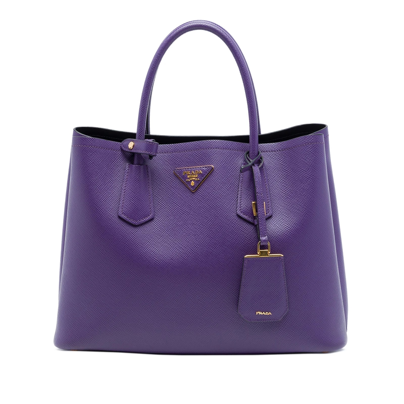 Prada — Medium Double Satchel — Handbag — resale