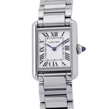 Cartier — Cartier Tank Mast SM H29.5mm W22mm Stainless Steel Silver Dial WSTA0051 — Watch — resale