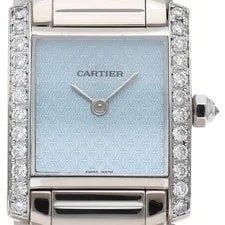 Cartier — Cartier Tank Française SM Diamond Bezel WE1019S3 K18WG WomenWatch Lig... — Watch — resale