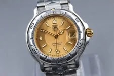 Tag Heuer — TAG Heuer 6000 WH1153-K1 Gold Dial 40mm Quartz From Japan — Watch — resale