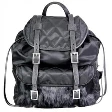 Prada — Prada Lapin Fur Backpack - 1BZ016 - NEW — Handbag — resale