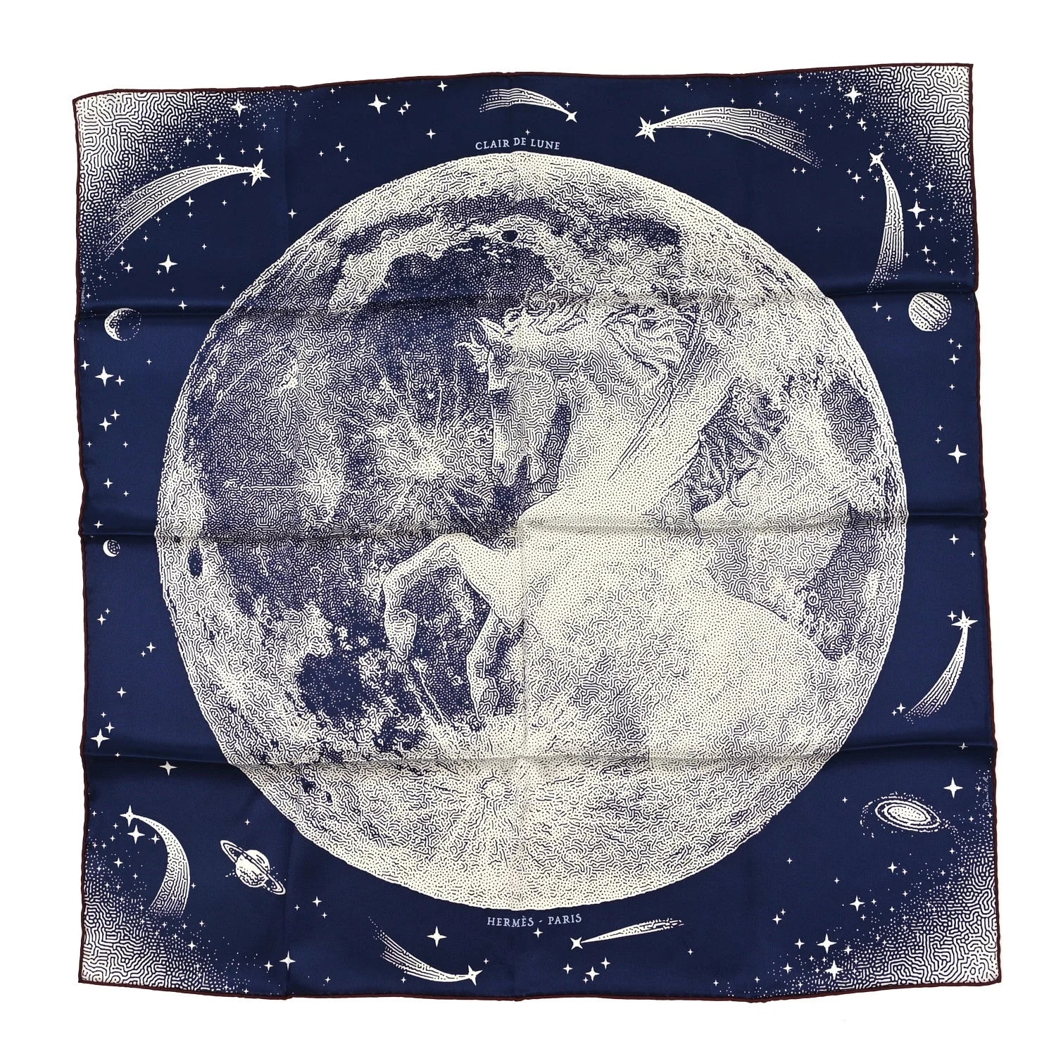 Hermès — Clair de Lune Scarf 70 — Accessory — resale