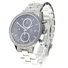 Tag Heuer — TAG Heuer Carrera CV2014-2 41mm SS Black Dial Automatic Chronograph Date #C388 — Watch — resale