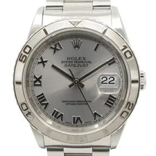 Rolex — Rolex Datejust 16264 36mm White Gold, Stainless Steel Gray #UW229 — Watch — resale