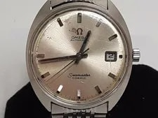 Omega — Omega Seamaster Cosmic Automatic 166.026 Silver SS — Watch — resale