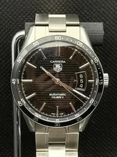 Tag Heuer — TAG Heuer Carrera WV211M.BA0787 Calibre 5 Automatic 39mm Black Dial Box EXC — Watch — resale