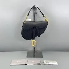 Dior — Dior Saddle Flap Top Handle Small Auth — Handbag — resale