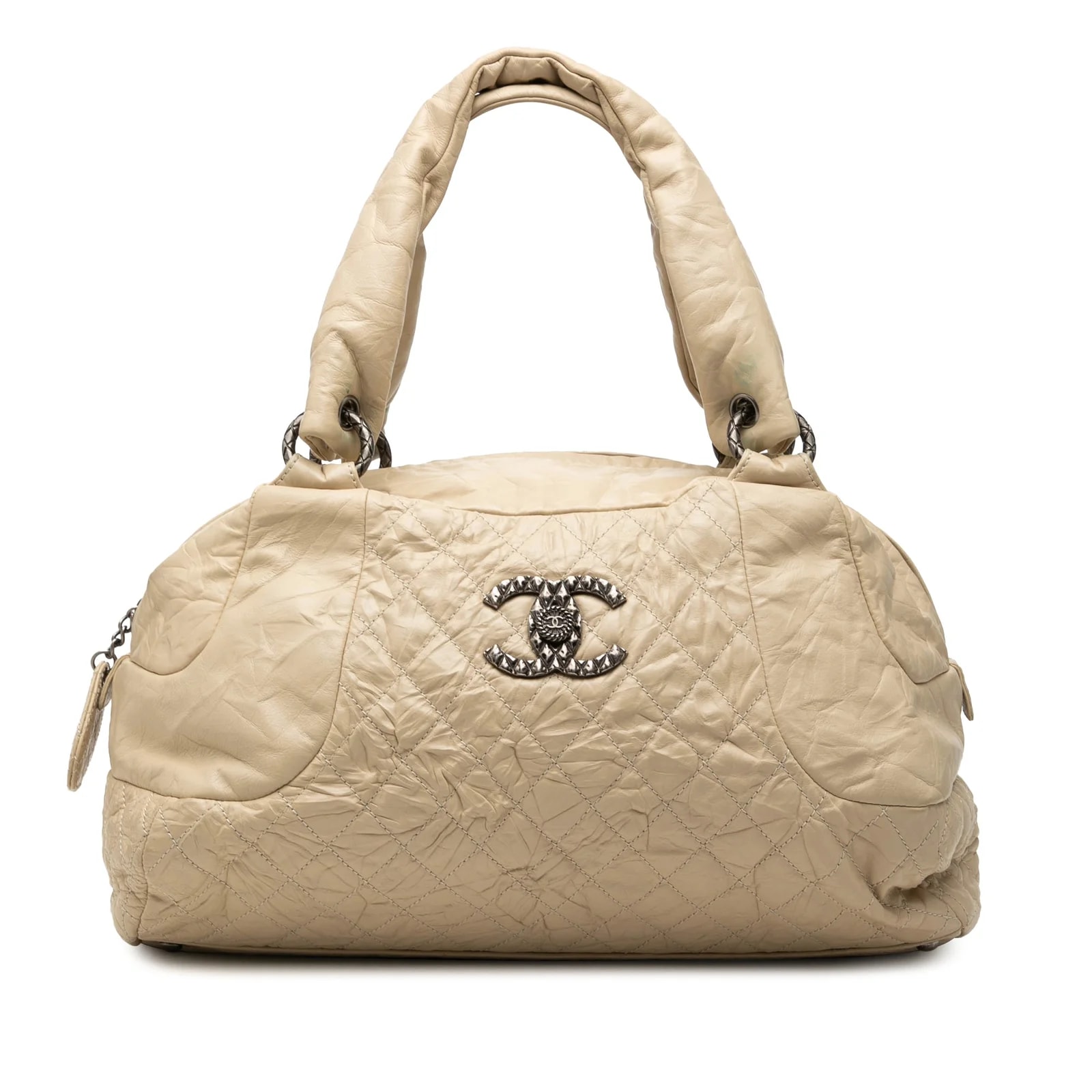 Chanel — CC Aged Coco Rider Bowling — Handbag — resale