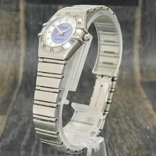 Omega — Omega Constellation Mini Stainless Steel Quartz Blue Dial — Watch — resale