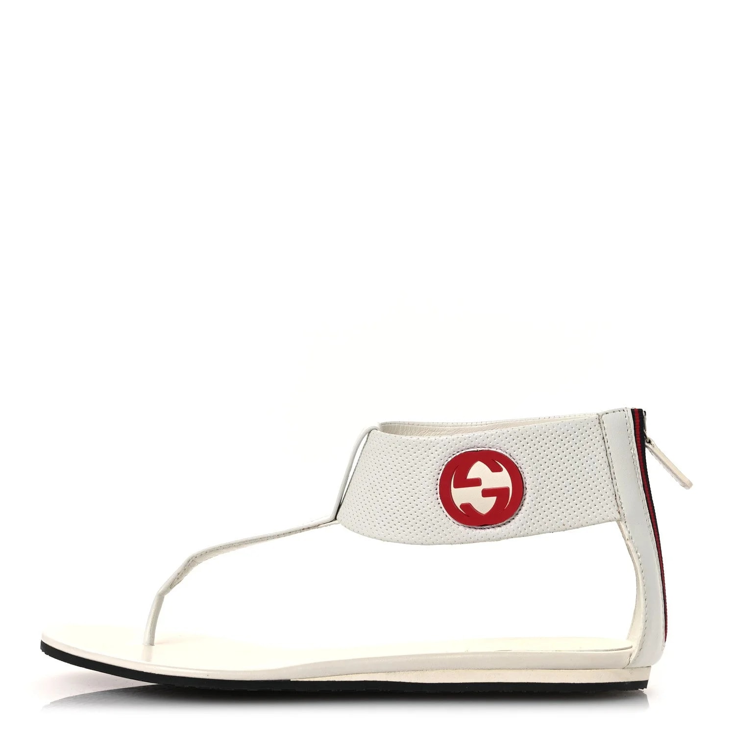 Gucci — GG Zip Thong 40.5 — Designer Shoe — resale