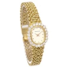 Audemars Piguet — Audemars Piguet Diamond YG Manual-winding 18KYG 117865 — Watch — resale