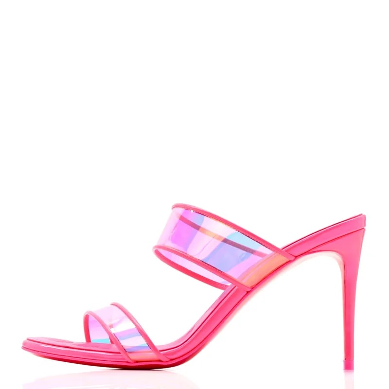 Just Loubi 85 Sandals 38 Fluo