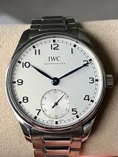 IWC — IWC Portugieser Automatic 40 - Silver Dial - 40mm - IW358312 — Watch — resale