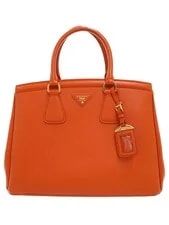 Prada — Prada Papaya Lux Parabole — Handbag — resale