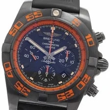 Breitling — Breitling Chronomat 44 Raven MB0111 Automatic 44mm Box Papers Black Chronograph — Watch — resale
