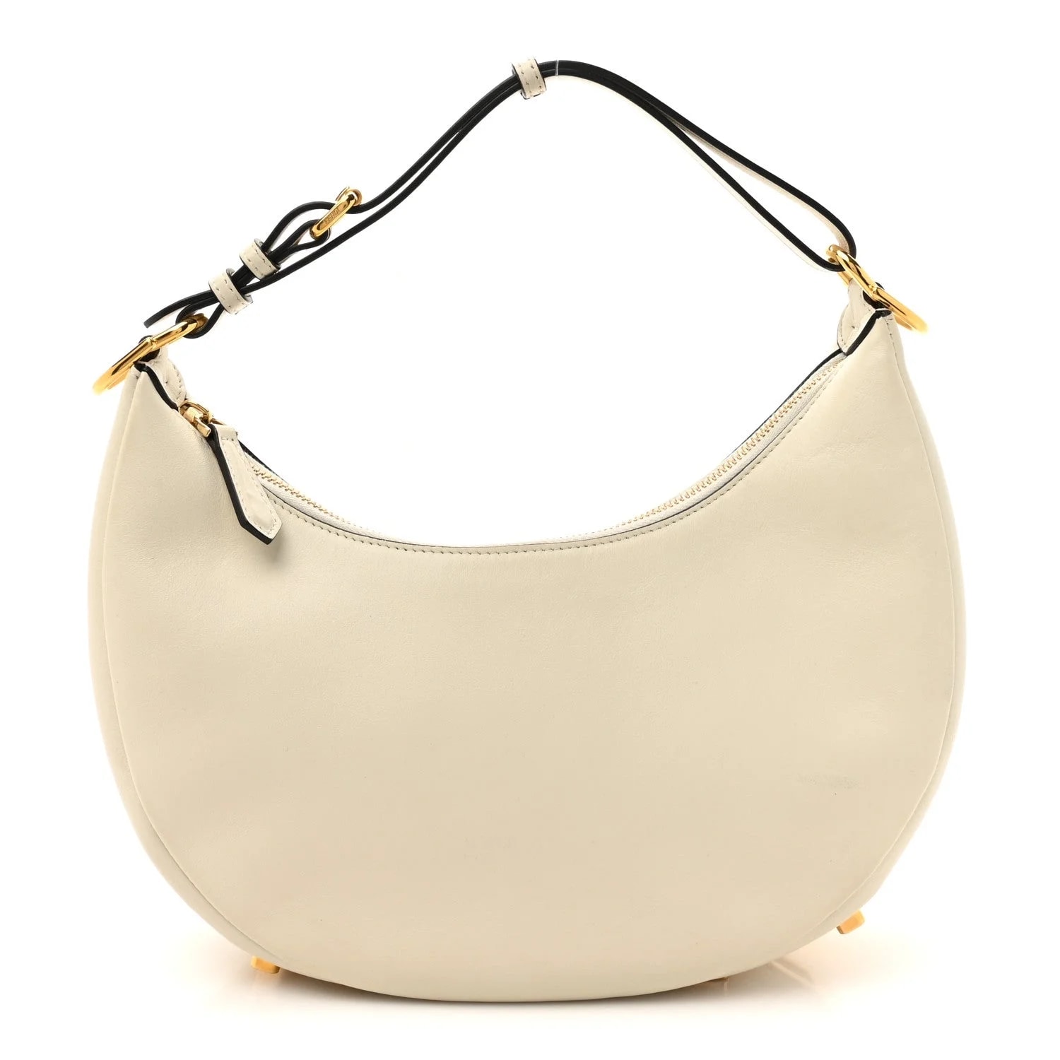Fendi — Vitello Grace Matte Small Fendigraphy Hobo Ice — Handbag — resale
