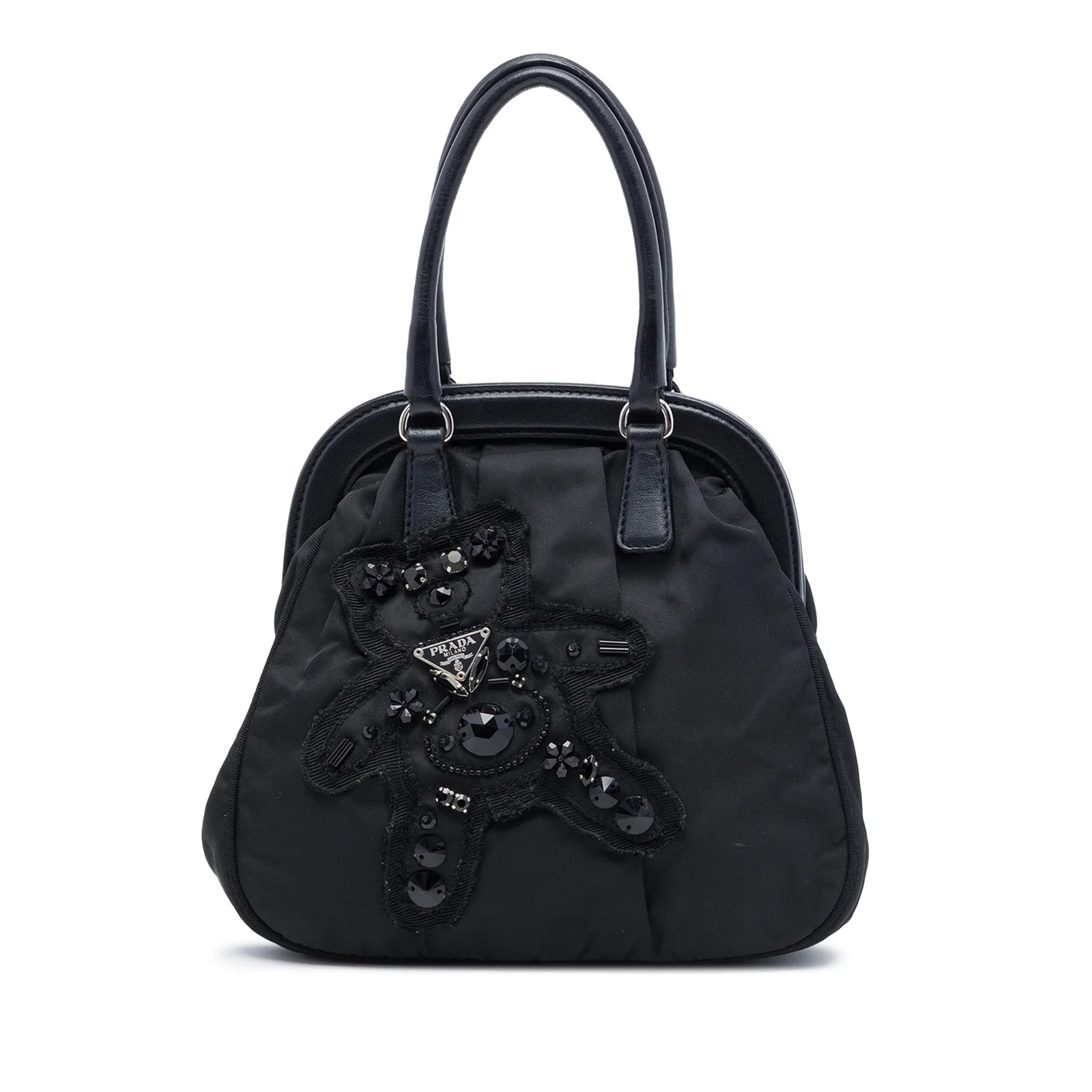Prada — Beaded Evening Bear Frame — Handbag — resale