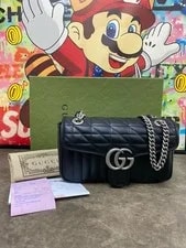 Gucci — Gucci Authentic GG Marmont Collection Chain — Handbag — resale