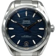 Omega — Omega Seamaster 150M 220.10.34.20.03.001 34mm Stainless Steel Navy OKW1223 — Watch — resale
