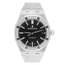 Audemars Piguet — Audemars Piguet Royal Oak 15451ST.ZZ.1256ST.01 37 Automatic Diamond Bezel — Watch — resale