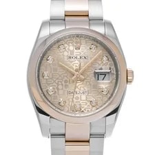 Rolex — Rolex Datejust 116201G 36mm Stainless Steel / Rose Gold Pink #WW1204 — Watch — resale