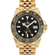 Rolex — Rolex GMT-Master II 126718GRNR 40mm Yellow Gold Black #WW3272 — Watch — resale