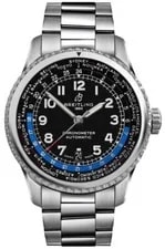 Breitling — Breitling Aviator 8 Unitime Black Dial Stainless Steel 43mm AB3521 — Watch — resale