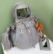 Balenciaga — Balenciaga City Bucket Top Handle Crossbody Fashion — Handbag — resale