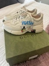 Gucci — Gucci X Disney Donald Duck Rhyton Low Top Lace-Up — Sneaker — resale