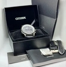 Citizen — Citizen Promaster Titanium Radio-Controlled PMV65-2272 With Hirsch Strap — Watches — resale