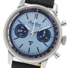 Breitling — Breitling AB0176 TOP Time Triumph Chronograph Automatic ICE Blue F/S — Watch — resale