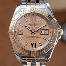 Breitling — Breitling Cockpit 41mm Steel & Rose Gold Salmon Dial Automatic Ref. C49350 — Watch — resale