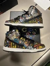 Nike SB — Nike SB Dunk High Concepts Stained 313171-606 Size 11.5 US Good B — Sneaker — resale