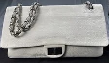 Chanel — Chanel 31 Rue Cambon Double Flap Embossed Reissue — Handbag — resale