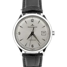 Jaeger-LeCoultre — Jaeger-LeCoultre Master Control Silver 37mm Stainless Steel Leather 140.8.89 — Watch — resale