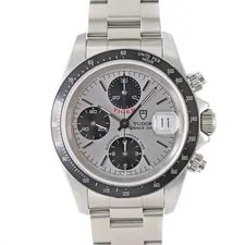 Tudor — Tudor Chronotime Tiger 79260 Stainless Steel Silver Diamond 40.0mm #KNW1807 — Watch — resale