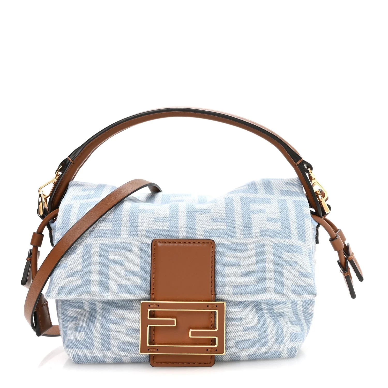 Fendi — Small Mamma Baguette Light Soft — Handbag — resale