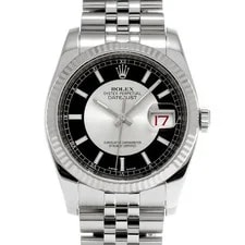 Rolex — Rolex Datejust 36 116234 36mm Stainless Steel Black / Silver #WW1279 — Watch — resale