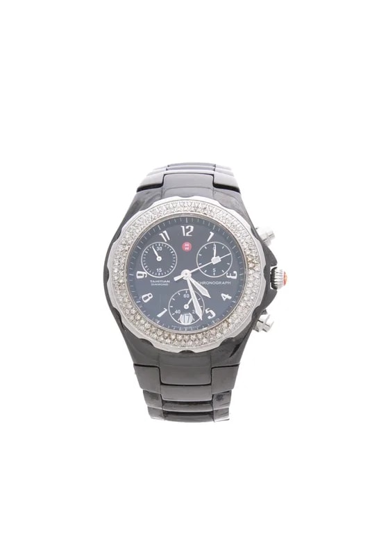 Michele — Tahitian 39 Mm Chronograph Watch — Watch — resale