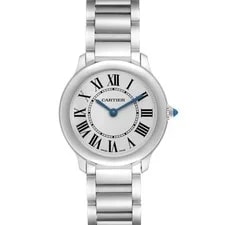 Cartier — Cartier Ronde Must Small Steel Quartz WSRN0033 Box Card — Watch — resale