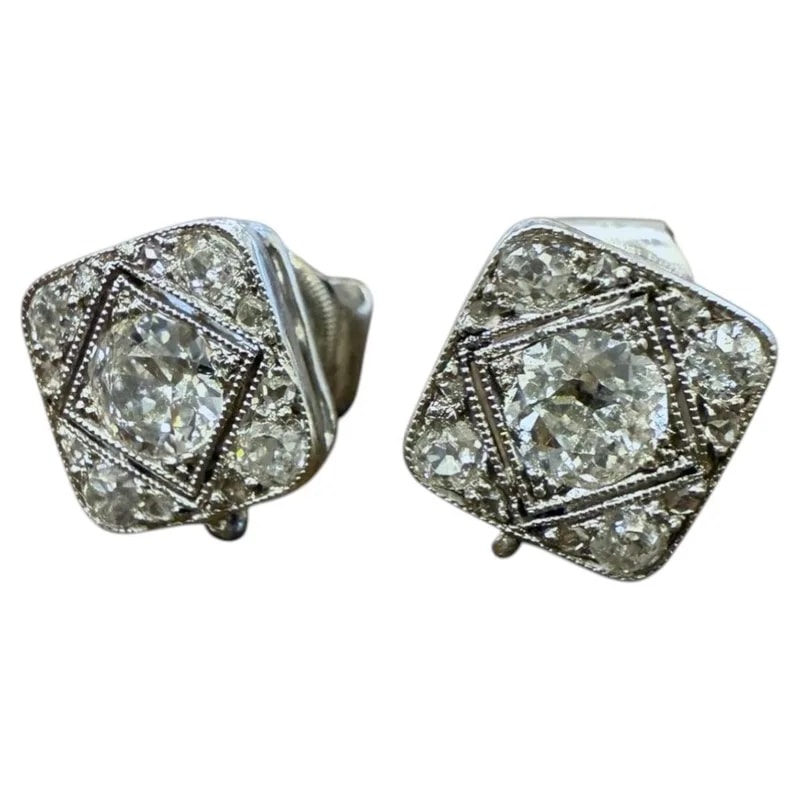 Old Mine Cut Stud — Jewelry — resale