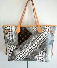 Louis Vuitton — Louis Vuitton Neverfull Yayoi Kusama Collaboration Limited Auth — Handbag — resale