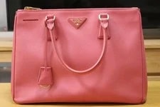 Prada — Prada Galleria Medium Satchel Fragola — Handbag — resale