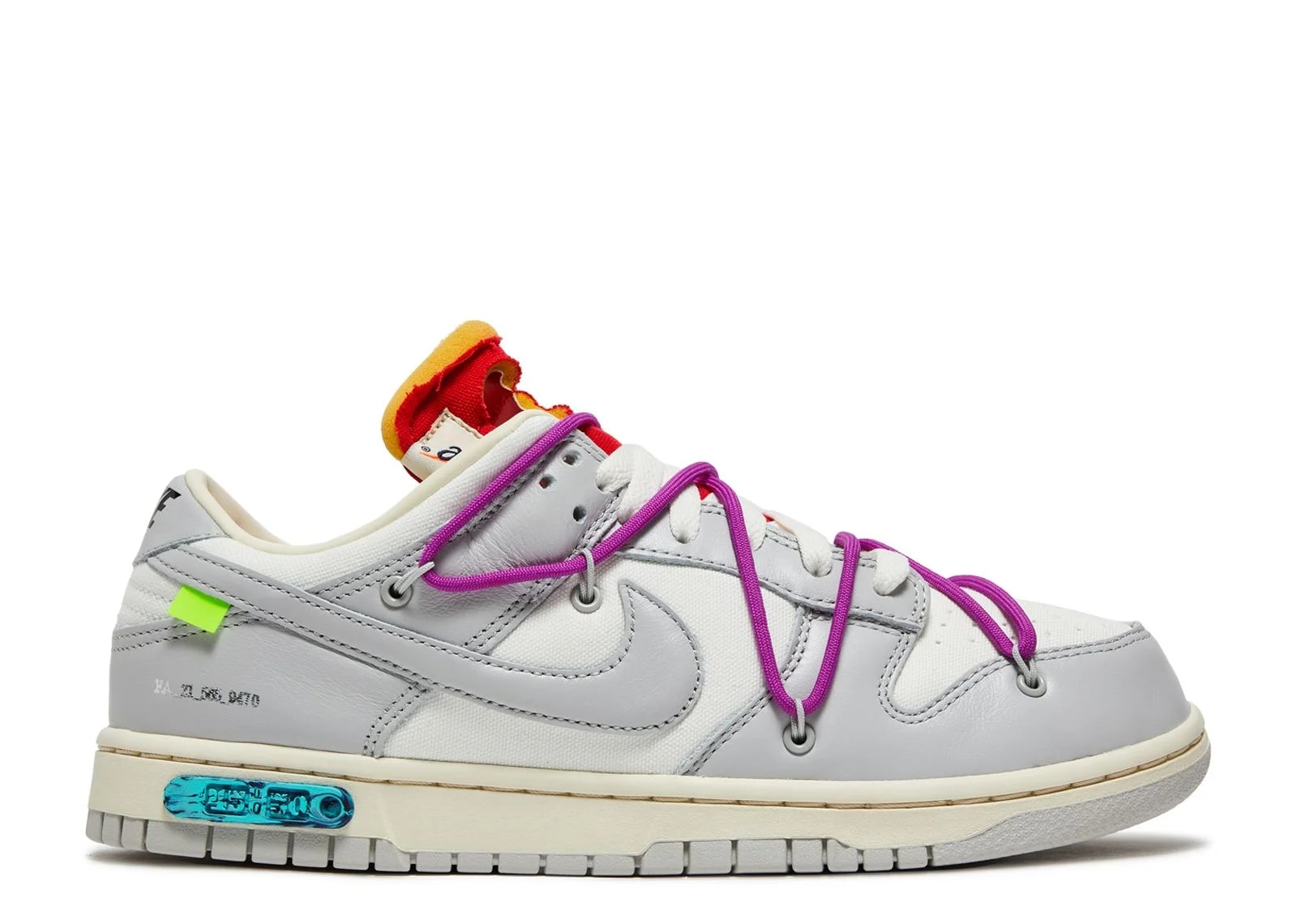 Off-White — Off-white X Dunk LOW 'LOT 45 OF 50' — Sneaker — resale