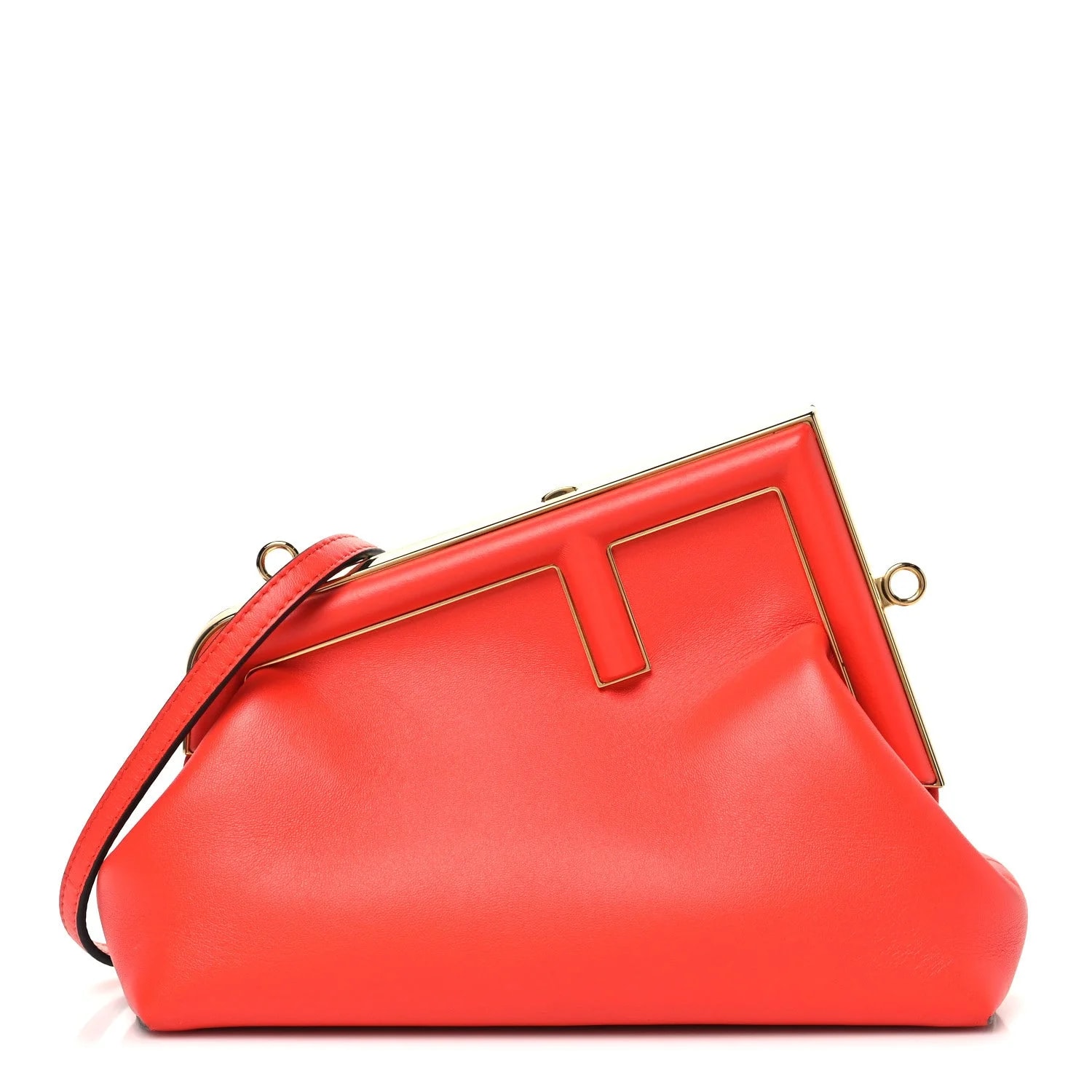 Fendi — Shiny Small Fendi First Tulipano — Handbag — resale
