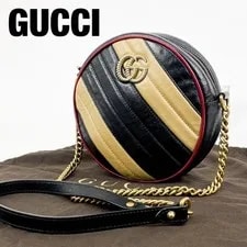 Gucci — Gucci GG Marmont Round Chain Mini Japan — Handbag — resale
