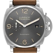 Panerai — Panerai Luminor Due 45mm Grey Dial Steel PAM00943 Box Papers — Watch — resale